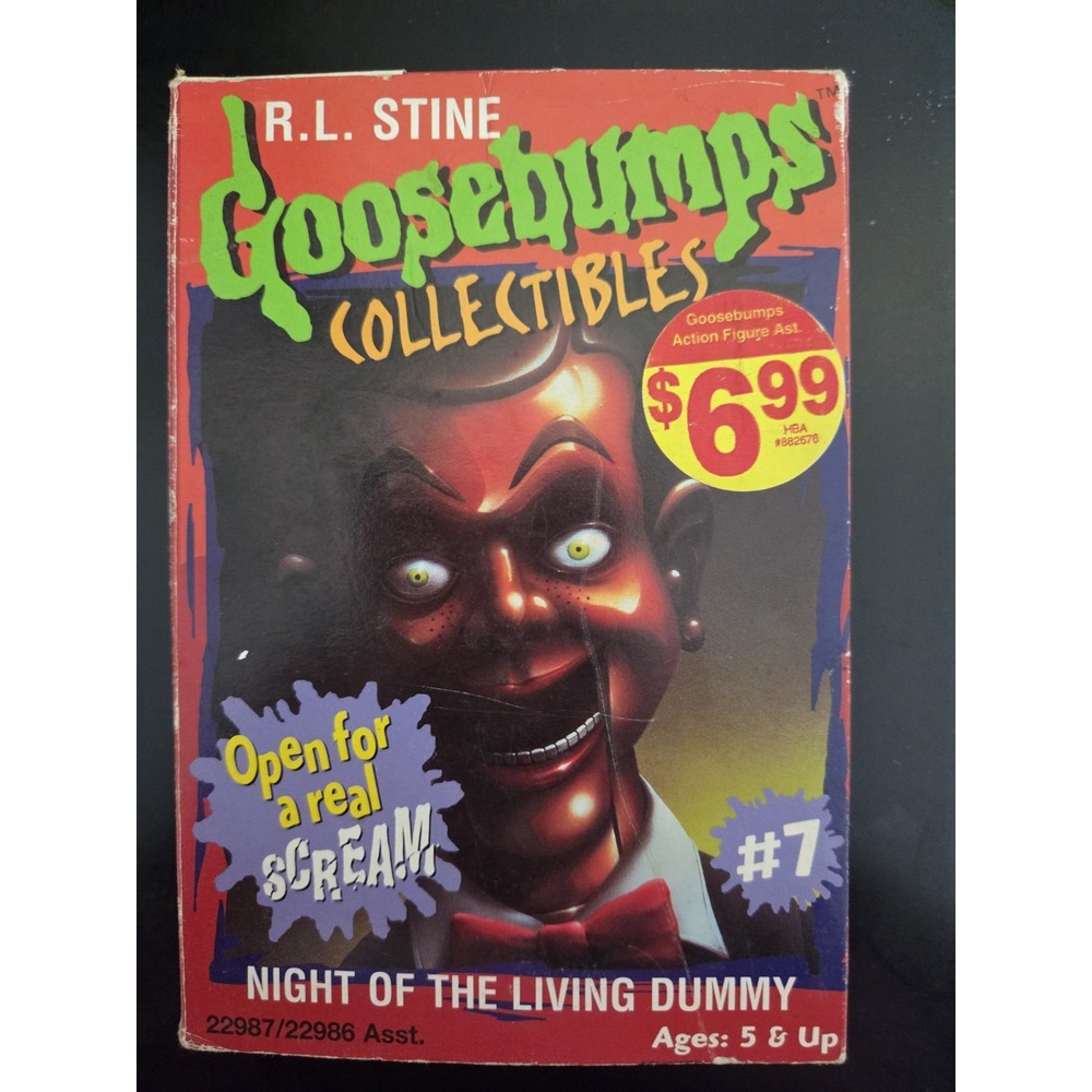 GOOSEBUMPS Collectibles Night of The Living Dummy #7 Slappy The Dummy NEW In Box